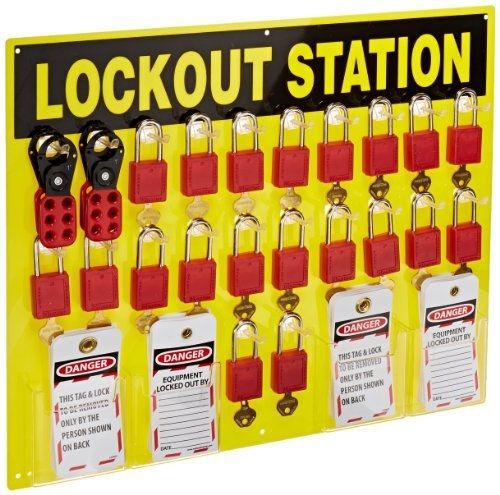 NMC LOS20 29 Piece Equipped Lockout Center Board with Contents