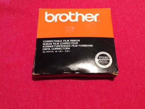 New! Genuine Brother 17020 Black Correctable Film Ribbon EM 501 511 701 750fx
