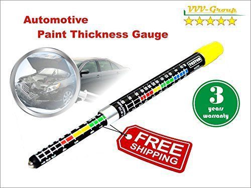 Paint Thickness Tester Meter Gauge, Paint Coating Tester, Car Body Damage With