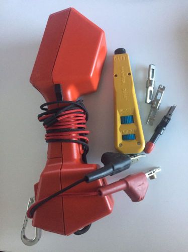 Harris TS22 TEST SET and D814 punch down tool with Bix, 66 and 110 blades