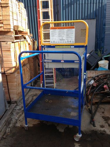 VESTIL WORK PLATFORM FORKLIFT ATTACHMENT 36 x 36 MODEL WP-3636