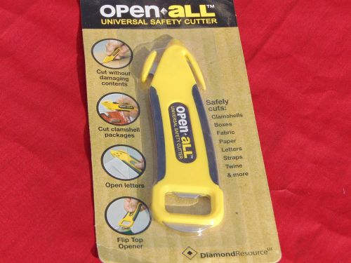 Diamond resource open all universal safety cutter for sale