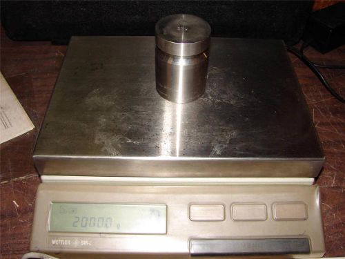 Mettler Toledo SM6000 Digital Balance Lab Scale Manual &amp; Calculator and Case