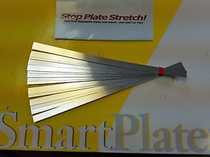 NEW SmartPlate Strips - Metal strips to combat plate stretch - Various lengths