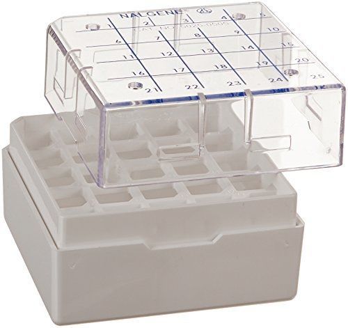 Nalgene Ampule Box, 25 vials per box, for Locator 8 Plus systems (Case of 80)