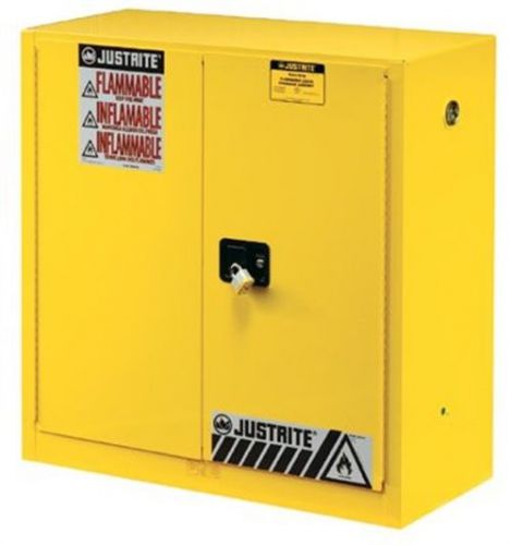 Justrite Yellow Safety Cabinets for Flammables