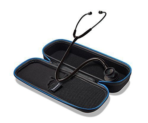Supremery for Stethoscope Hard Carrying Travel Storage Case Bag with mesh pocket