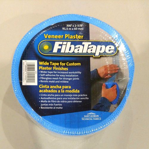 Fibatape Drywall Joint Tape 2-3/8 &#034; X 300 &#039; Blue Self Adhesive