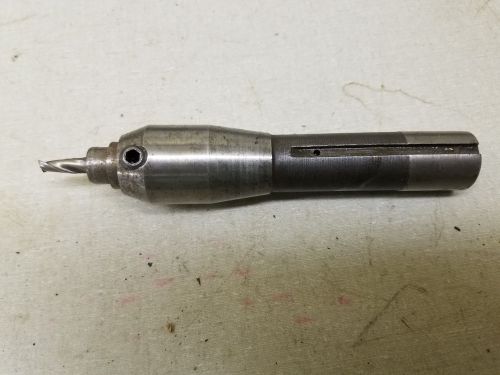 R8 endmill tool holder 3/8&#034; with end mill