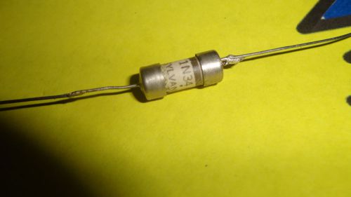Sylvania 1n34 germanium diode  very old..USED  crystal radio tested!! Vintage
