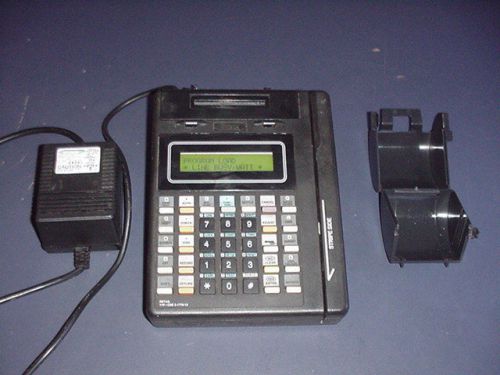 Hypercom T7P Credit Card Terminal Reader Receipt Printer w/ power adapter