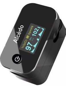 Pulse Oximeter Fingertip, Blood Oxygen Saturation Level Spo2, Heart Rate Monitor