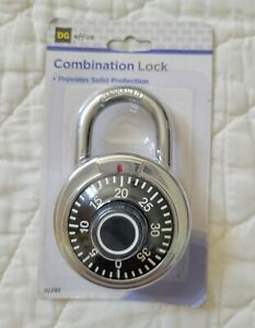 NEW! DG OFFICE DIAL COMBINATION LOCK Provides Solid Protection NIP