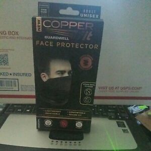 Copper Fit Guardwell Face Protectors ,Reusable Lightweight Breathable Mask - New