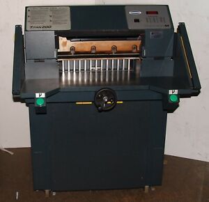 Hydraulic paper cutter Challenge Titan CMC-200M (2011)