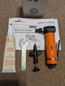 Dotco Cooper Tools Pneumatic Grinder, 20,000 RPM, Front Exhaust, 12L1201-36