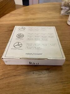 Robot Coupe R211 OEM Slicer 4mm Plate - 27 566 - NEW in BOX