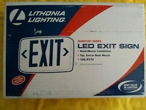 Lithonia Lighting LED Exit Sign #388073 NEW