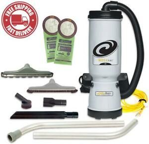 ProTeam MegaVac 10 Quart Backpack Vacuum w/Blower, Felt and Muti-Hard Surface