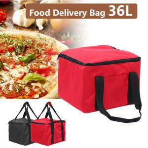 36L Food Delivery Insulation Bag Waterproof Oxford Cloth Portable La