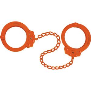 Peerless Handcuff Company 755C Oversize Leg Iron Color: Orange
