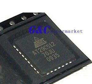 IC AT29C512-70JU AT29C512 PLCC32  ATMEL  NEW GOOD QUALITY