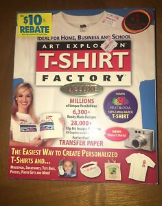 Art Explosion T-Shirt Factory Deluxe Box.