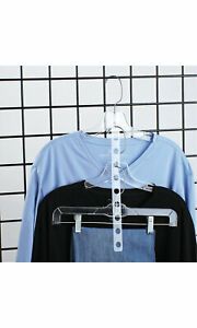 Clear Display Hanger Strip - Pack of 50