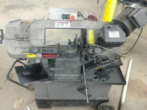 Jet Horizontal / Vertical Mitering Band Saw - Gear Drive