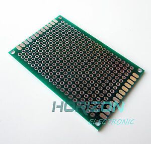 10pcs Double Side Prototype PCB Bread board Tinned Universal 40x60 mm FR4 good