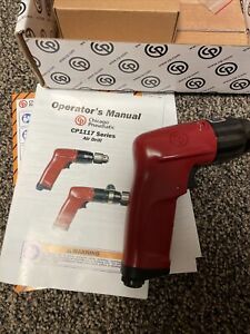 Chicago Pneumatic Cp1117p26 3/8&#034; Pistol Air Drill 2600 Rpm