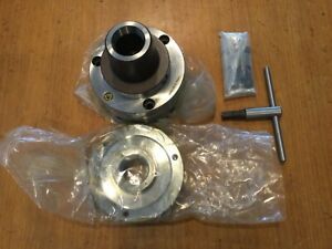 Bison 5&#034; Super Precision 5C &#034;SET TRU&#034; Collet Chuck W/Fine Adj.,0.0004&#034; TIR 