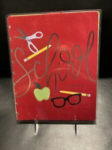 The Happy Planner SCHOOL DAYS Classic UNDATED Teacher Planner Front &amp; Back Cover
