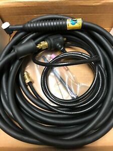 WP9-25R TIG TORCH 25&#039; 125 AMP W/DINSE