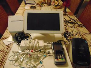 Clover Point Of Sale Terminal Bundle, with Debit Pad, Receipt &amp; Brother Printer