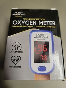Oxygen Meter - Fingertip Pulse Oximeter with lanyard.