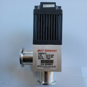 EDWARDS RIGHT ANGLE VACUUM VALVE 24 VOLT 0.25 AMP 7 BAR PV25PKA B