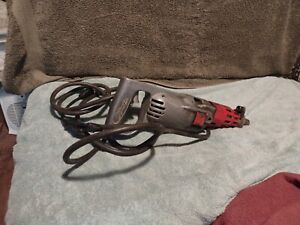 VINTAGE MILWAUKEE 5350 HEAVY DUTY ROTARY HAMMER DRILL TESTED WORKS!