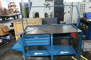 ArcStation Welding Table 30 x 60&#034; w/ X-Pattern and solid tabletop