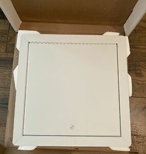 Cendrex Access Door 12x12-60-110 AHD Piano Hinge Neoprene White