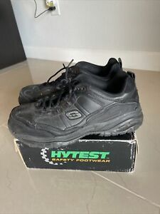 Sketchers Slip Resistant Steel Toe Work Shoes