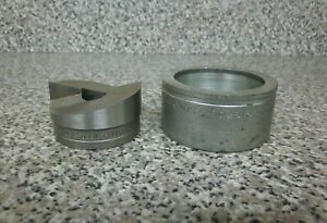 Greenlee 28165 28166 5028165 5028166 Slug Splitter SC 2&#034; Conduit Punch Die Set