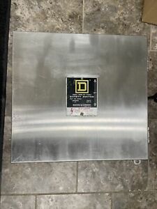 Square D 82342 E1 60A 3P 600V Double Throw Manual Transfer Switch Stainless