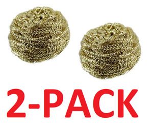 Weller Professional Wire Scouring Pad Metal Brass Wool T0051384099 (2-Pack)