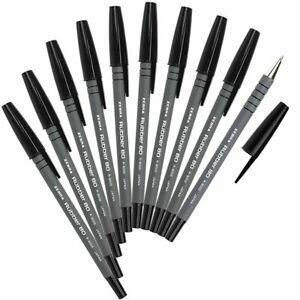 Zebra oily ballpoint pen rubber 80 B-R-8000-BK 10 present Black Import Japan