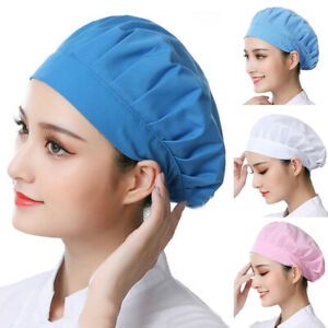 Beverage cap food cap Work cap Waiter hat Kitchen chef hat Dustproof Mesh Hat us