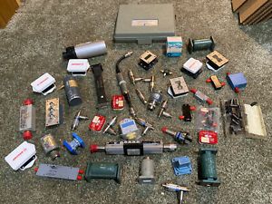 Huge Lot Of 45 Test RF Microwave Equipment HP Narda Weinschel Mixed! Thermistor+