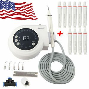 Dental Ultrasonic Piezo Scaler &amp; 10 SKYSEA deluxe Handpiece f/EMS E3+