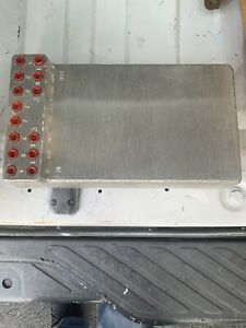 8x14 cold plate 7 pass   Aluminum, 304 Stainless Steel Tube