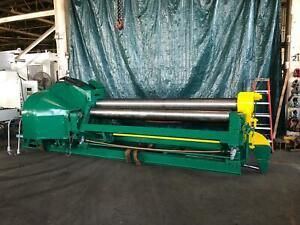 10&#039; X 3/8&#034; BERTSCH MODEL #9 INITIAL PINCH PLATE ROLL. STOCK # 0814019
